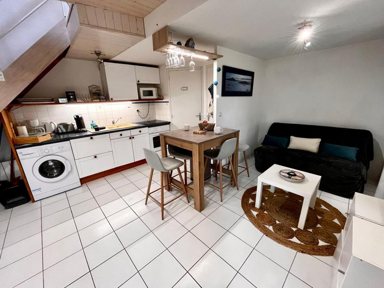 Keraven, Charmante Maisonnette, Piscine Commune 1-4 Personnes Moëlan-sur-Mer Exterior foto